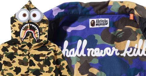 fake gucci bape hoodie camo its lit|are bape hoodies real.